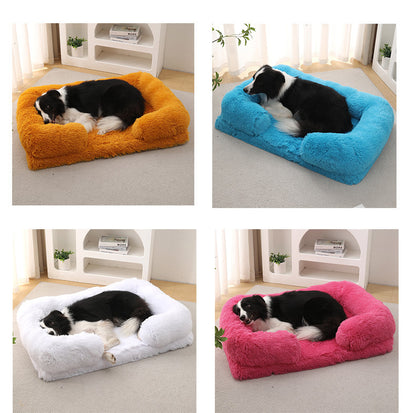 PawParadise Plush Bed