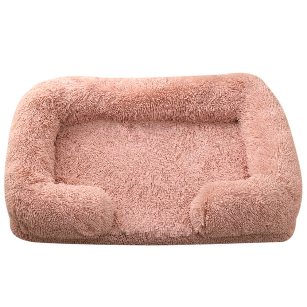 PawParadise Plush Bed