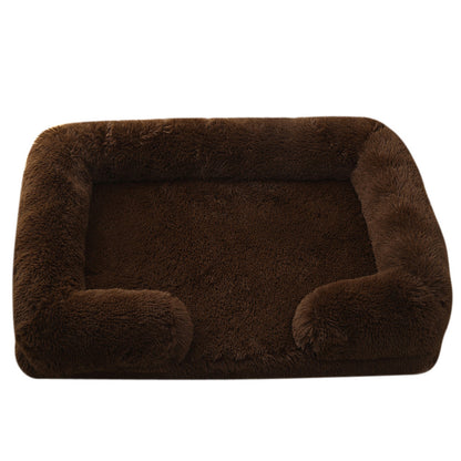 PawParadise Plush Bed