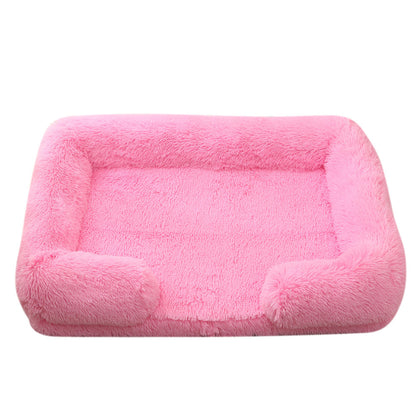 PawParadise Plush Bed