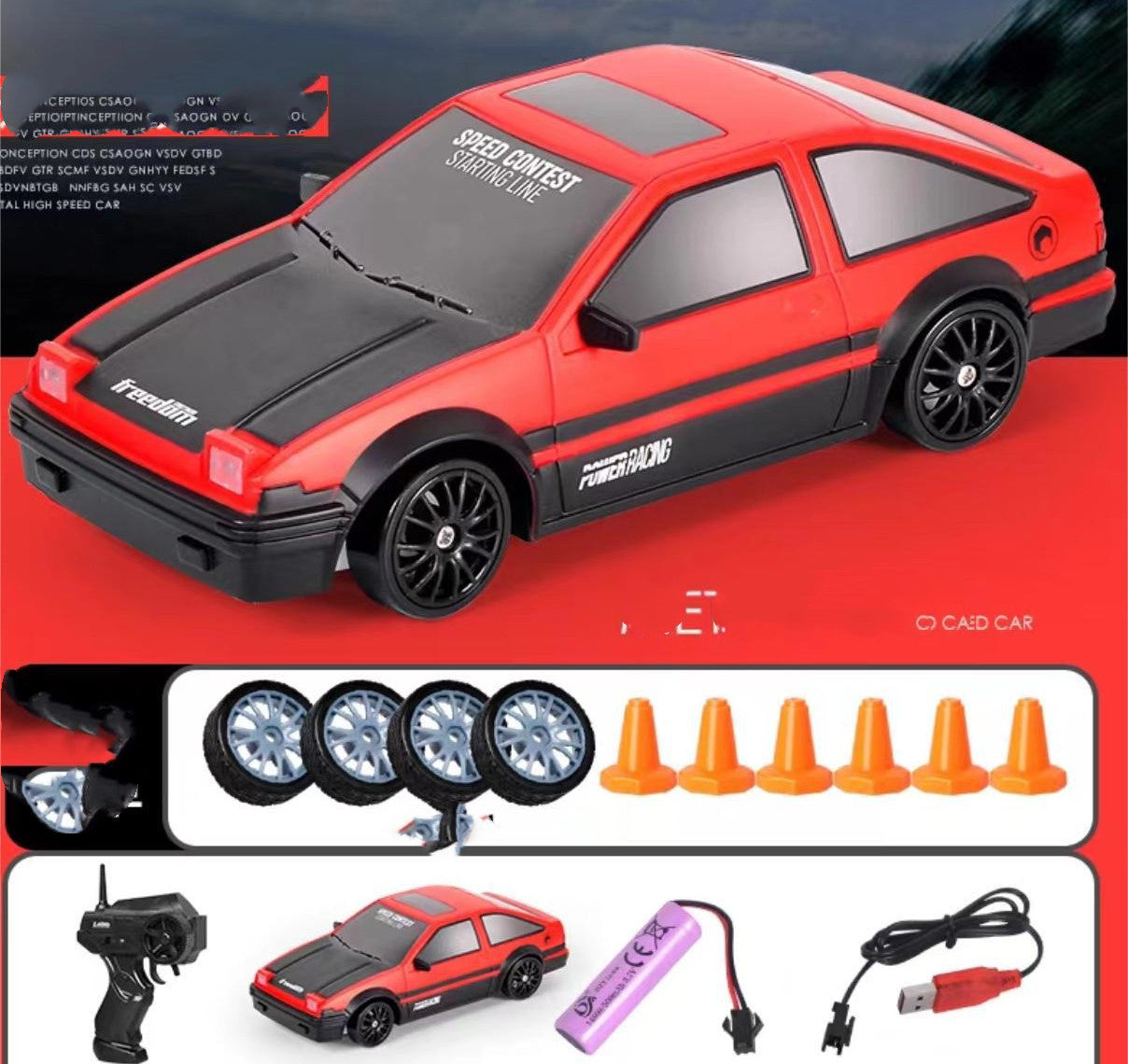 DriftMaster 4 - Drift Rc Car 4WD