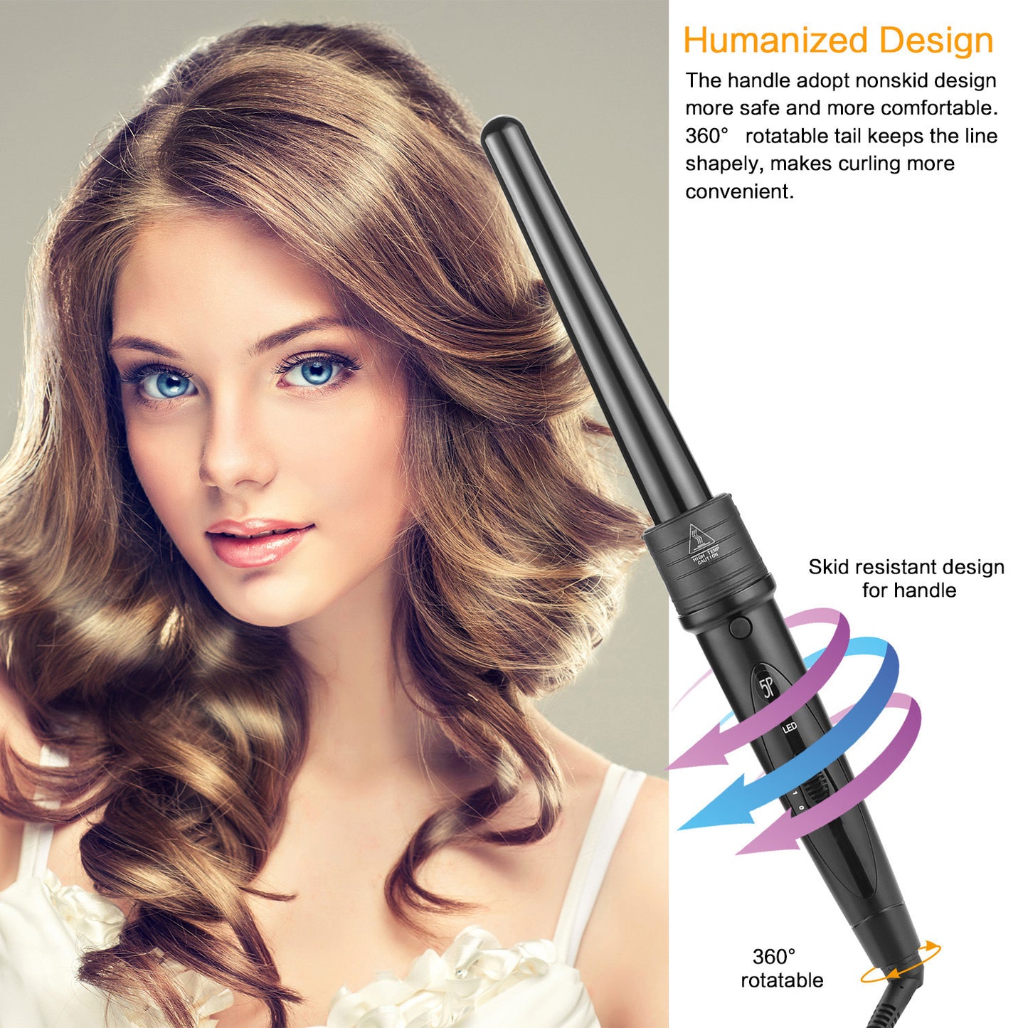 CurlCraft - 5-in-1 Hair Curler