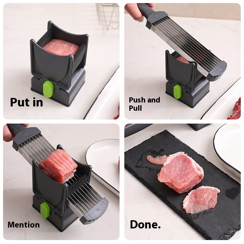 RapidSlice - Stainless Steel Meat Slicer