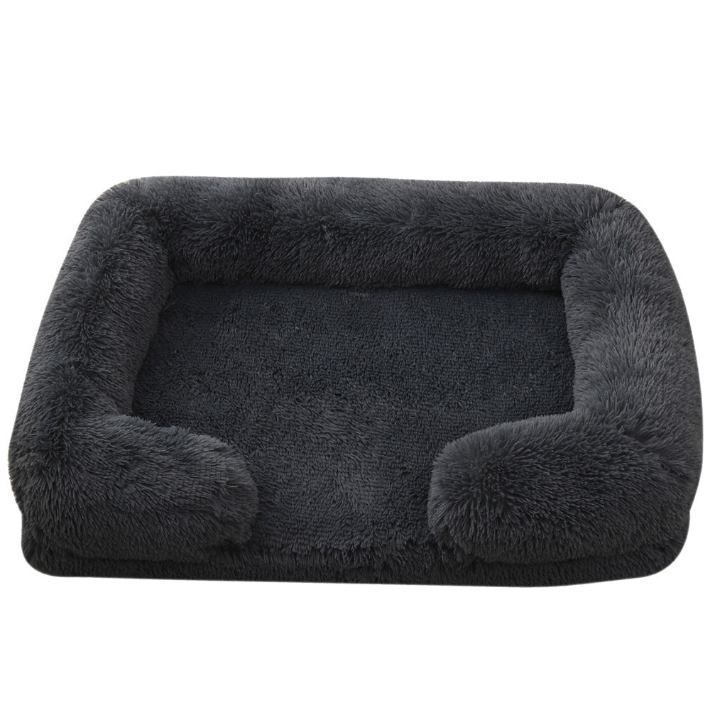 PawParadise Plush Bed