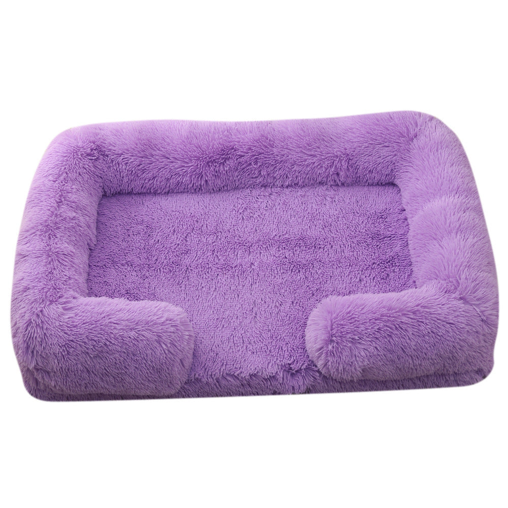 PawParadise Plush Bed