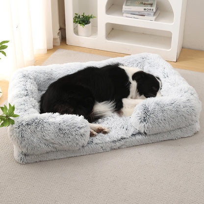 PawParadise Plush Bed